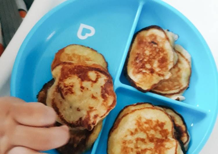 Banana Pancake (cemilan mpasi 11m+)