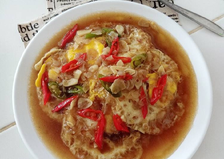 ❤Telur Ceplok Saus Tiram