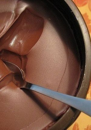 A picture of Home-made Nutella.
