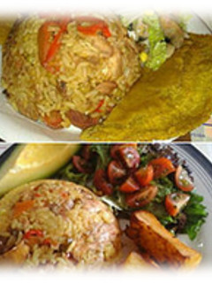 Una foto de Arroz atollado