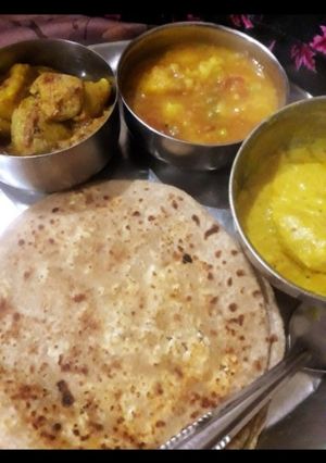 पनीर का पराठा (paneer ka paratha recipe in Hindi) रेसिपी मुख्य फोटो