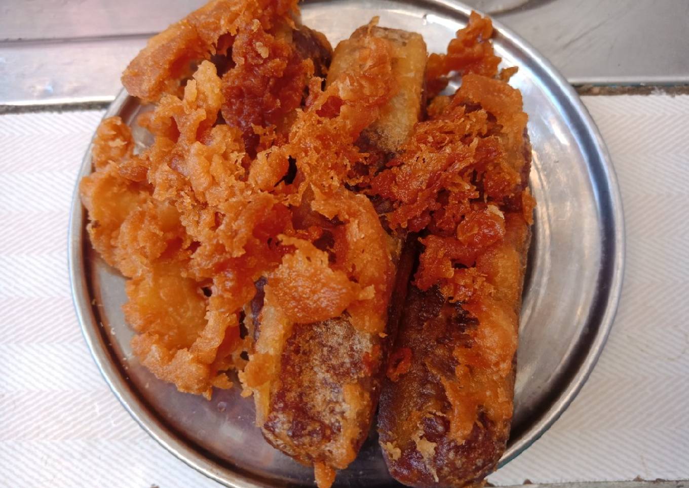 Kue keranjang goreng tepung