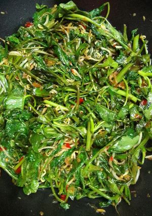 Foto resep Tumis kangkung + toge