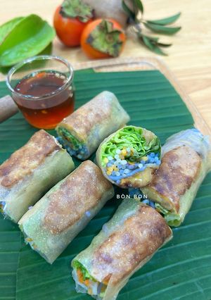 Hình của món Cuốn Tempeh Chay.