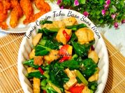 Gambar tumis caisim tahu