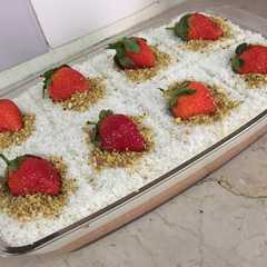كيكة العروس التركيه🍓-レシピのメイン写真