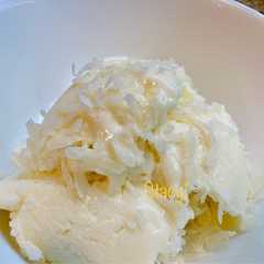 Παγωτό Καρύδας χωρίς παγωτομηχανή (Coconut Ice Cream)!-レシピのメイン写真