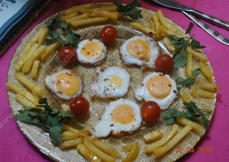 Frozen Fried Egg  نیمرو با تخم مرغ یخ زده