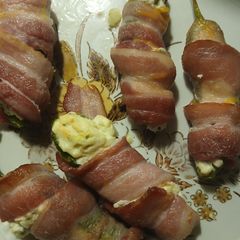 A picture of VashBake Bacon Wrapped Stuffed Jalapeno.