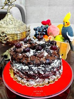 عکسی از دستور کیک شکلاتی قهوه و نسکافه