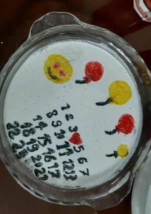 عکسی از دستور ژله تصویری