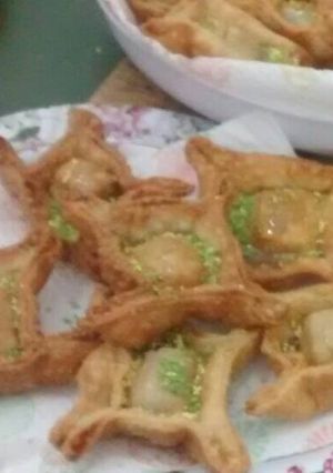 Una foto de Pastelitos de membrillo y chocolate con leche