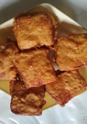 A picture of Bread Pakoda.