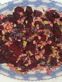 Una foto de Ensalada de Betarragas y Caiguas