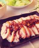 Chân giò hầm sa tế