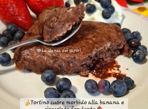 Foto di 🍌Tortino Cuore Morbido alla Banana e Cioccolato Fondente 🍫