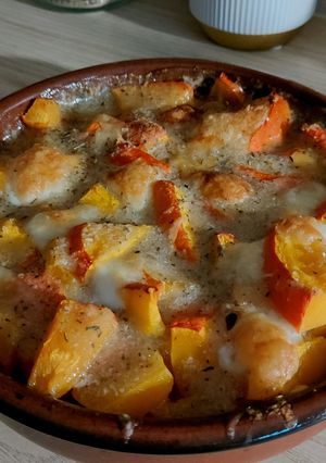 Une photo de Gratin de potiron facile