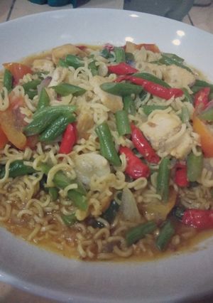 Foto resep Oseng Buncis Mie