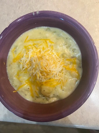 Easy Steps to Prepare Recipes Caldo de queso con papas (cheese &amp; potato soup) the Delicious Really Delicious.