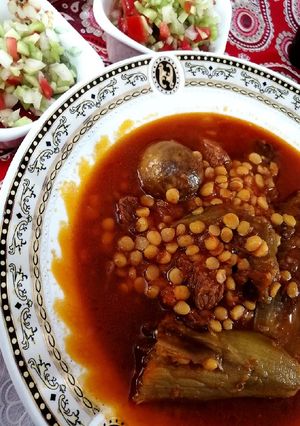 عکسی از دستور خورشت قیمه بادمجان 🍆🥄