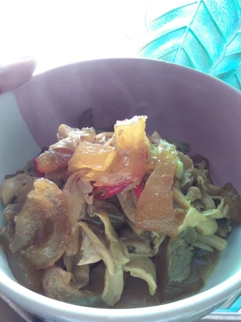 Cara Mudah Membuat Resep Olahan Jamur dan Krecek (kulit sapi) Maknyus yang Bikin Ngiler Anti Ribet, Sempurna