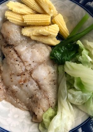 รูปของ สเต็กปลาดอลลี่ย่าง(คลีน)
