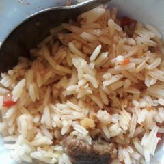 A picture of Kenya Fried Rice.