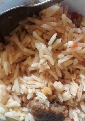 A picture of Kenya Fried Rice.