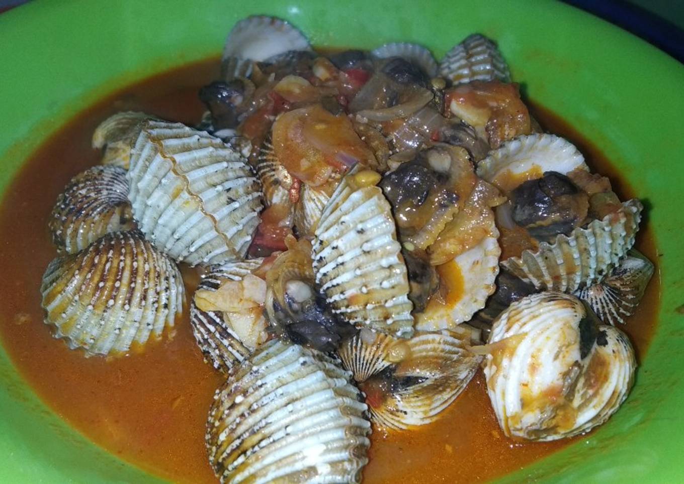Resep Kerang Pedas (Masakan simple Pasutri Baru)