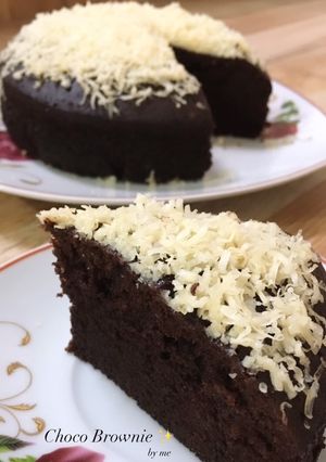 Foto resep Brownies Kukus Coklat Simple