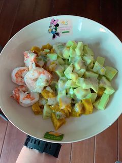 รูปของ สลัดอโวคาโด้ฟักทองกุ้งแซ่บ