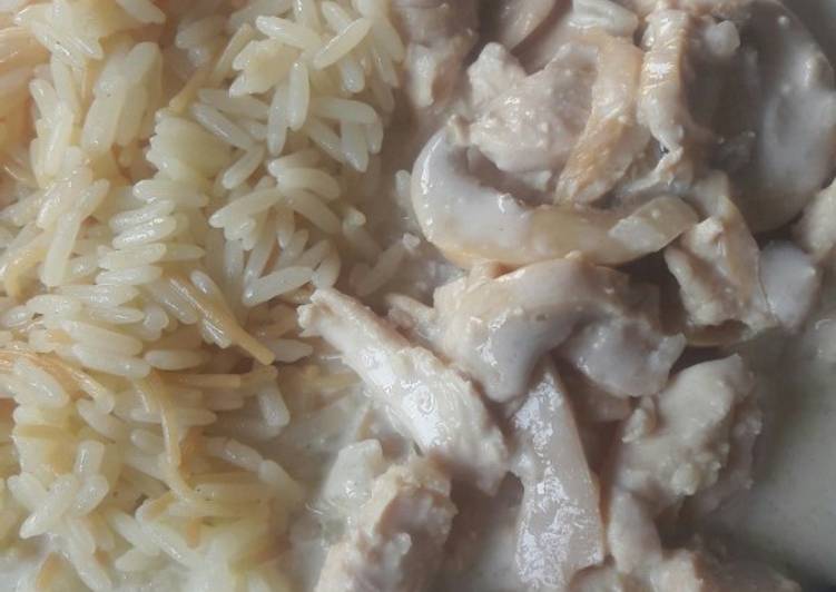 ستروغونوف دجاج