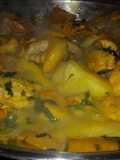 Pollo con coco