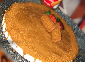صورة لوصفة تشيز كيك اللوتس 🍰
