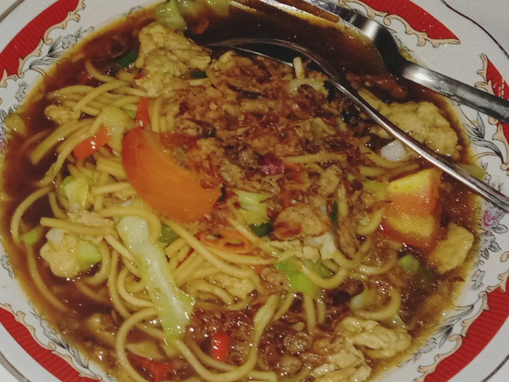 Resep: Mie tek-tek kuah Untuk Jualan