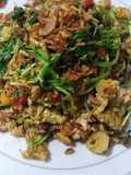 Daun Cenil (Jukut) Masak Cabe Garam