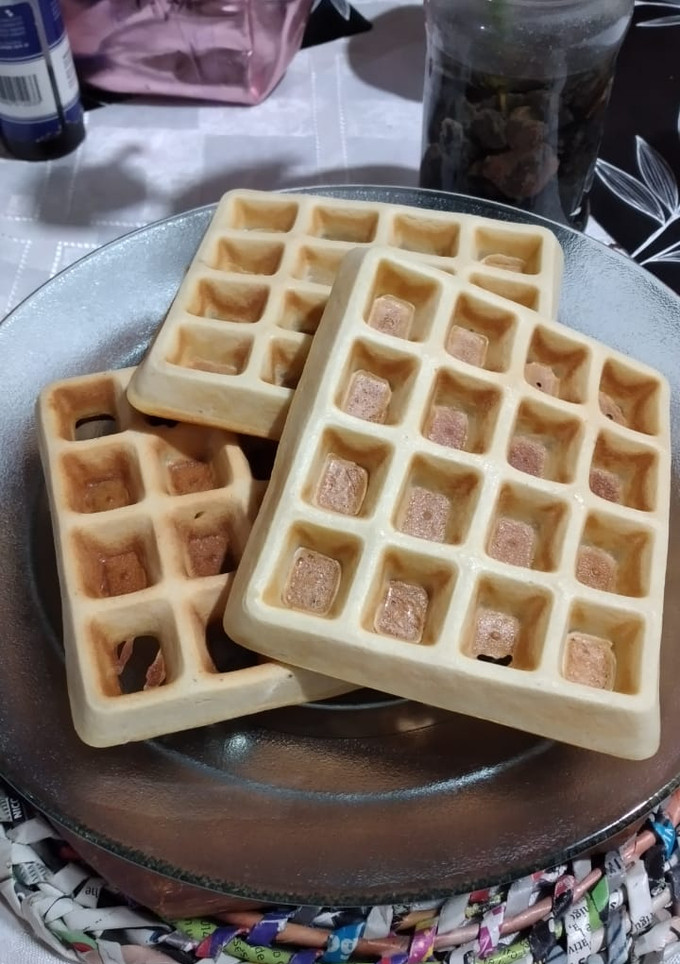 Una foto de Waffles fáciles