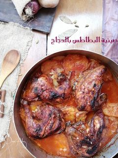صورة لوصفة صينية البطاطس بالدجاج