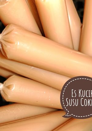 Foto resep Es Kucir Susu Cokelat