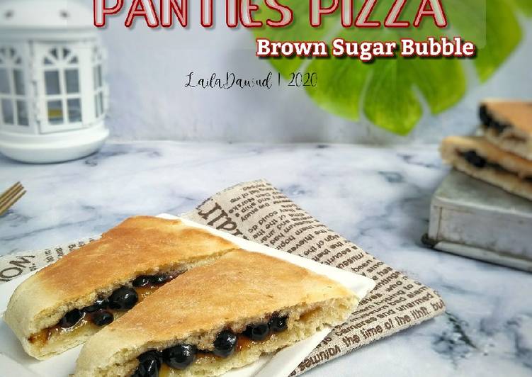 Resep Panties Pizza (Brown Sugar Bubble) Anti Gagal
