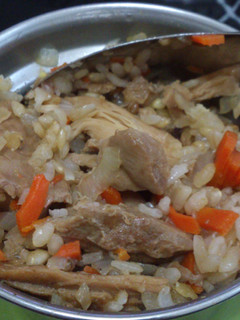 照燒雞肉燉飯 的食譜成品照片