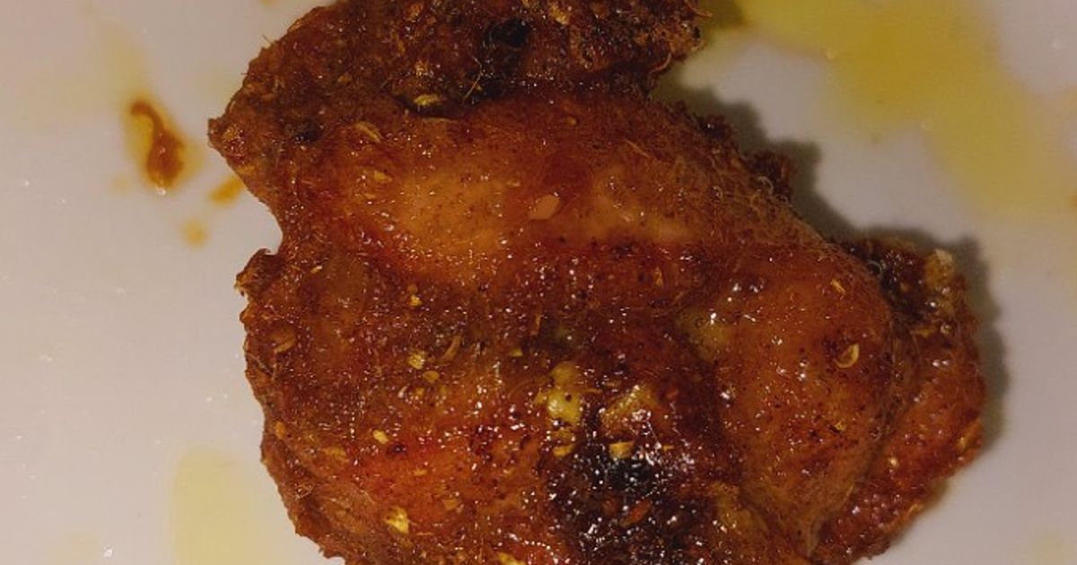 Ayam Goreng Kuning tanpa ungkep