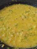 Minestrina con stracciatella d'uovo e zucchine grattugiate