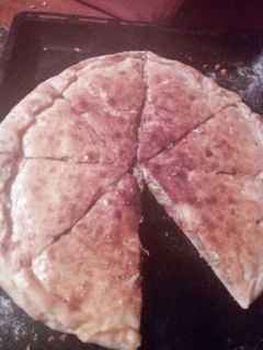 صورة لوصفة فطيرة تركية باللحم المفروم والجبن