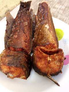 Soyayyen kifi ainihin hoton girkin