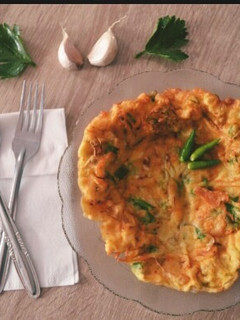 Foto resep Telur Dadar Sayur