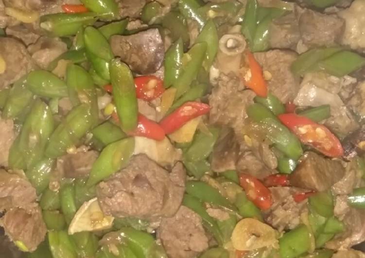 Resep Tumis Buncis Ati Ampela, Menggugah Selera