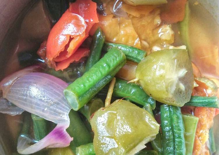 Sayur Asem Kacang Panjang belimbing Wuluh