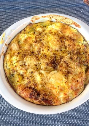 Une photo de Clafoutis salé