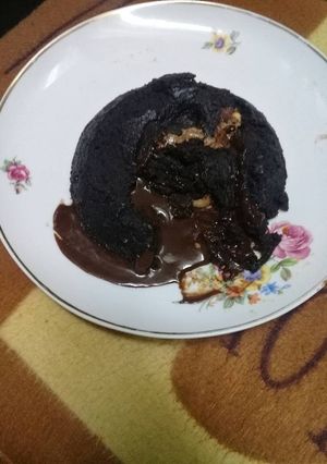 صورة لوصفة مولتن كيك